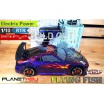 HSP RC Drift Car Flying Fish PRO 4wd BRUSHLESS MOTOR FULL Propo 1/10 Scale EP RTR Ready To Run 2.4Ghz RC